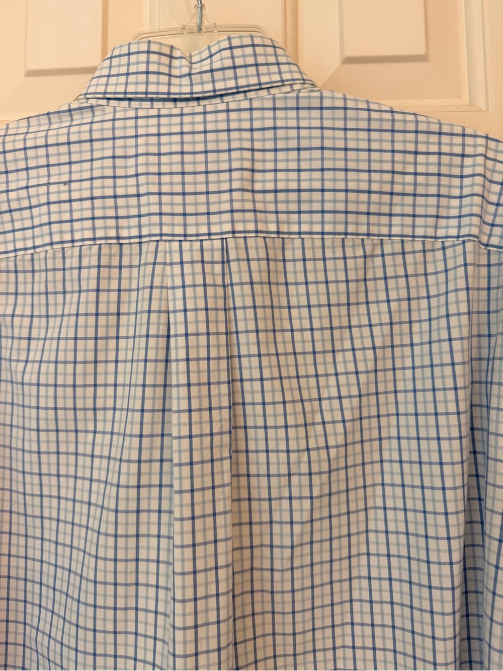 Vineyard Vines Men’s Classic Fit Whale Button Down Shirt Plaid, White Blue, Sz M - Picture 8 of 12